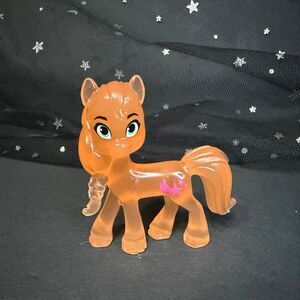 My Little Pony Sunny Starscout Crystal Figure 2 Inch Translucent Orange
